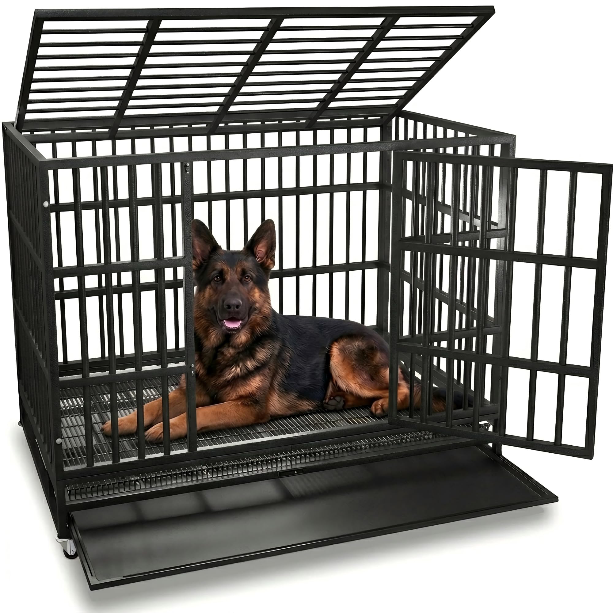 Oranland 48 Inch Mid-Range Dog Crate