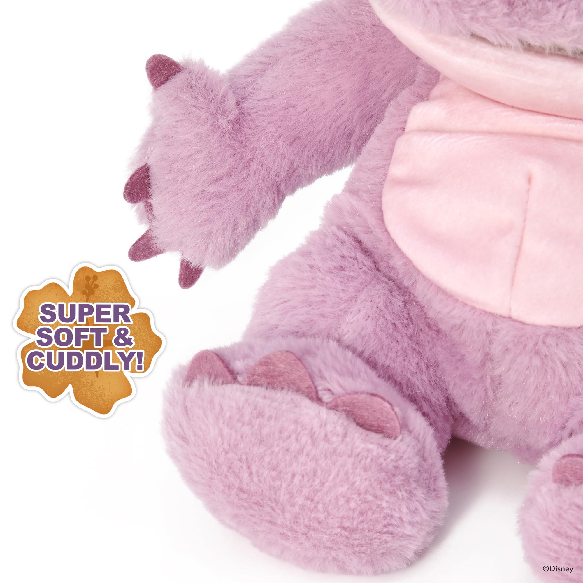 Wow! Stuff Disney Chatty Angel Deluxe Puppetronic, Interaktive Animatronik Puppe mit über 50 Sounds, spricht und bewegt Sich, Größe ca. 30 cm, für Kinder und Erwachsene, Violett
