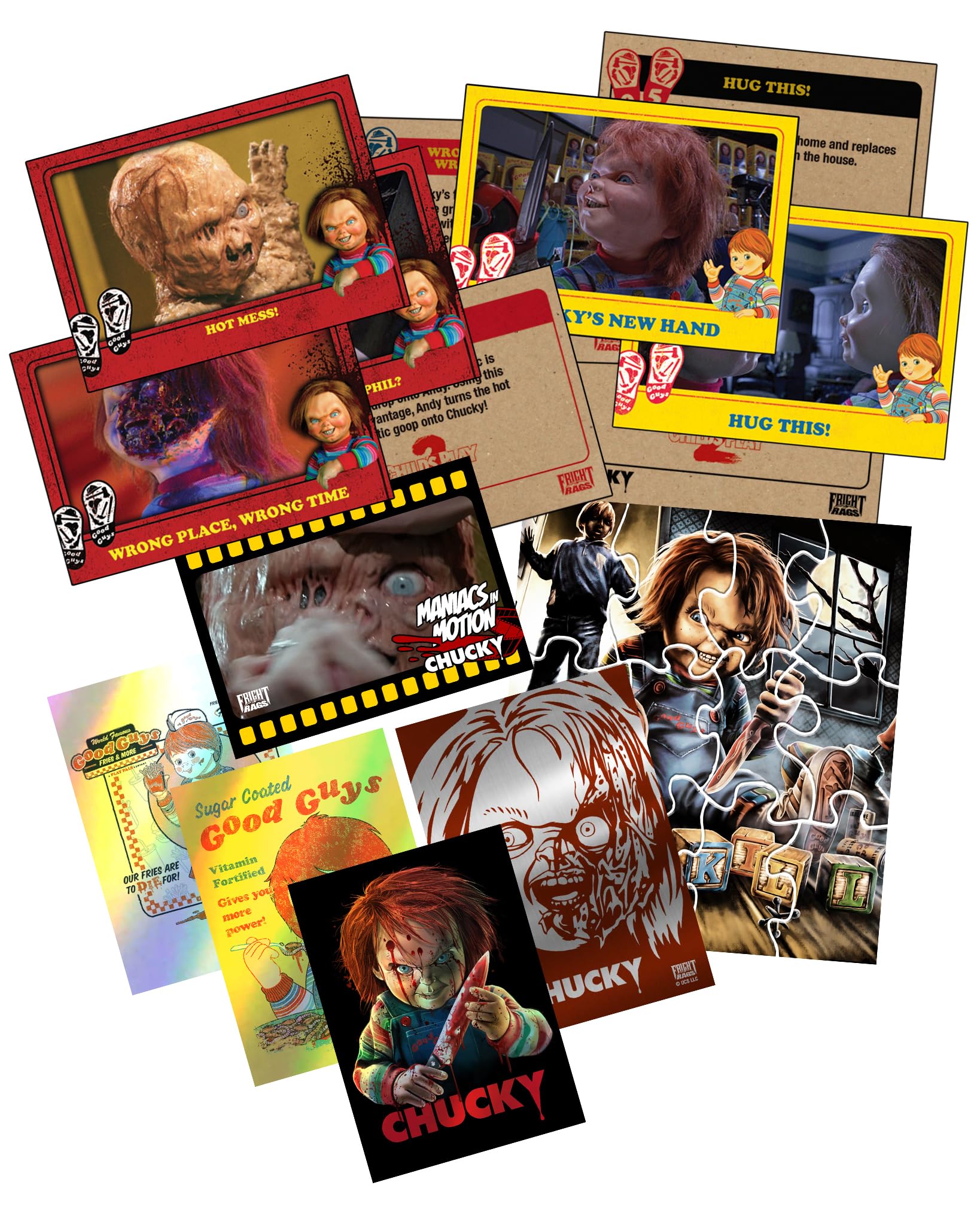 チャイルドプレイ Amazon.com: Chucky Previews Exclusive Trading Cards 24-Pack Hobby