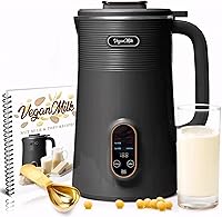 InfiniteInnovations 8-in-1 Nut Milk Maker: Almond, Soy, Oat Milk Machine + Soup & Smoothie Maker, 1L Family Size