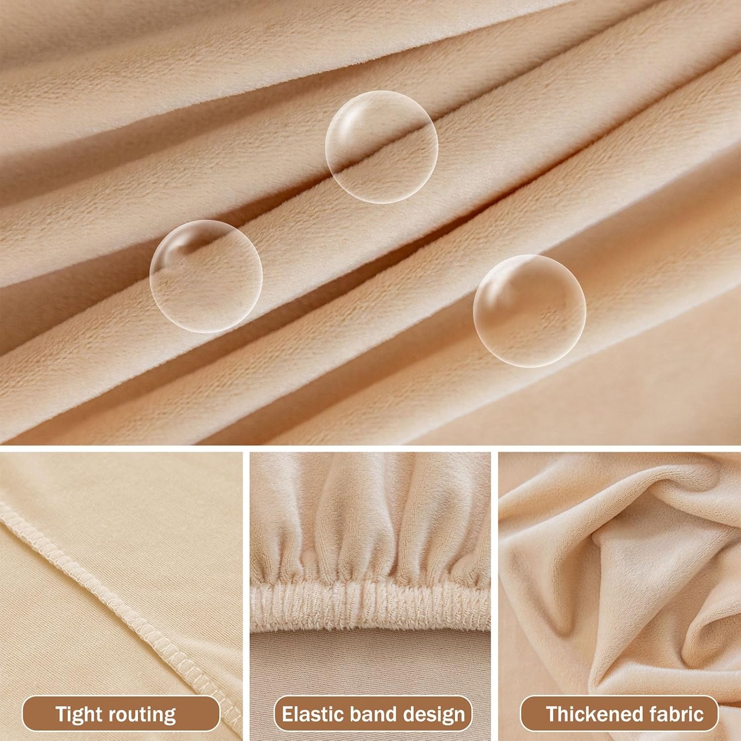 Crystal Velvet Stretch Bed Headboard Slipcover,Soft Bed Backrest Protector,Wrinkle-Resistant Smooth Fabric Thicken Machine Washable for Bedroom(Gray,86.7in)