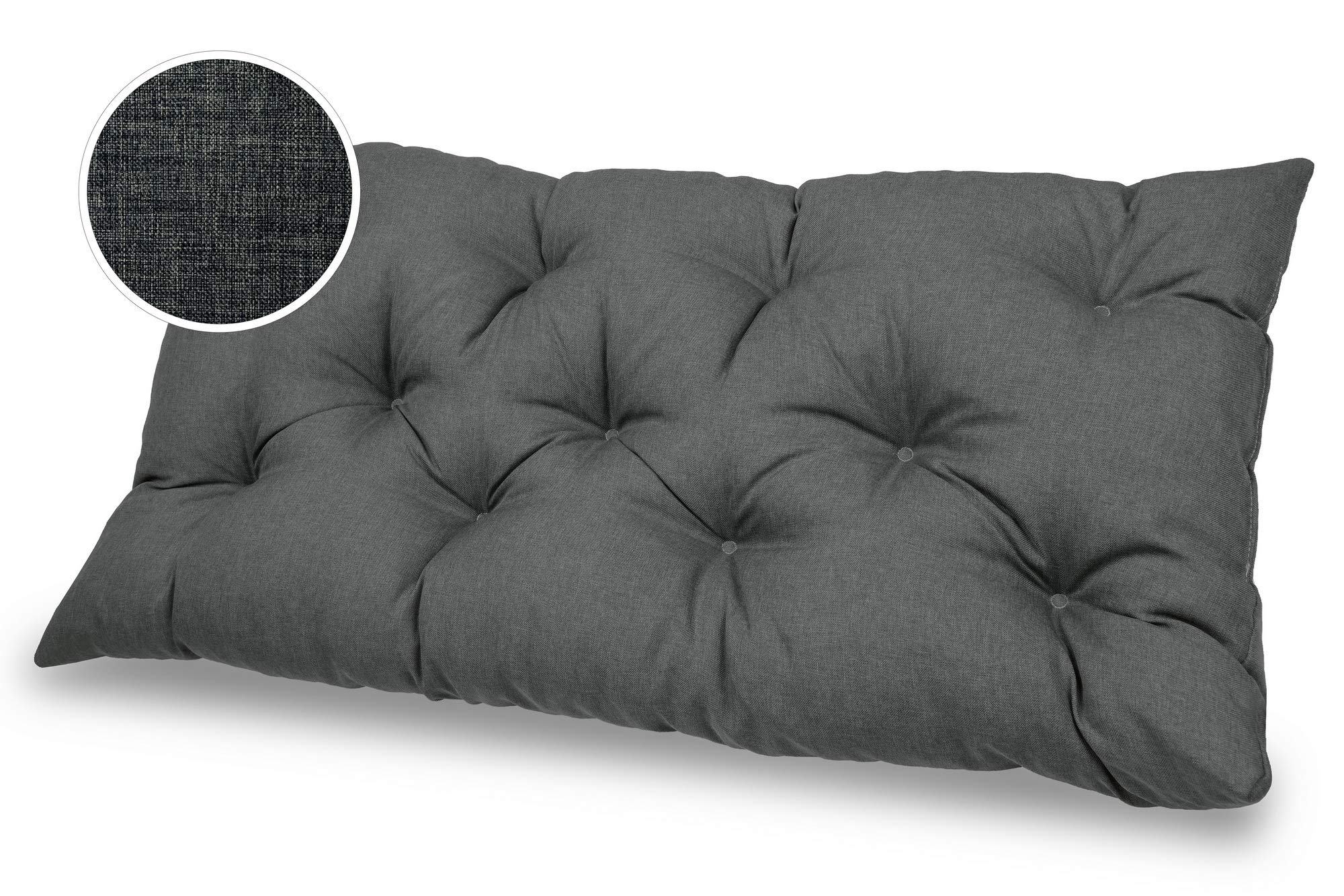 Chilly Pilley Bankkussen Gewatteerd Tuinkussen Met Riemlussen Zitkussen Kussen Voor Tuinbank Tuinbankkussen Voor Tuinmeubelen Zitkussen (120 X 40 X 12, Paars