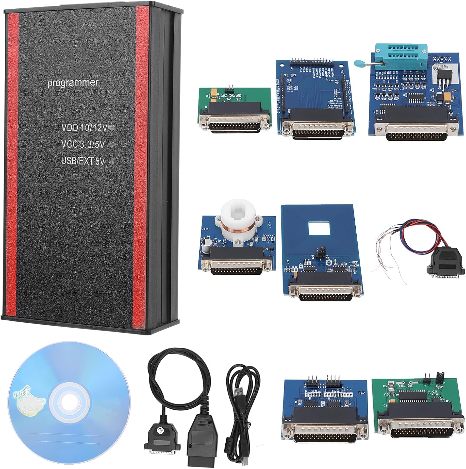 Amazon.com: Aramox 12PCS/Set Metal & Rubber Car Programmer Kit ...