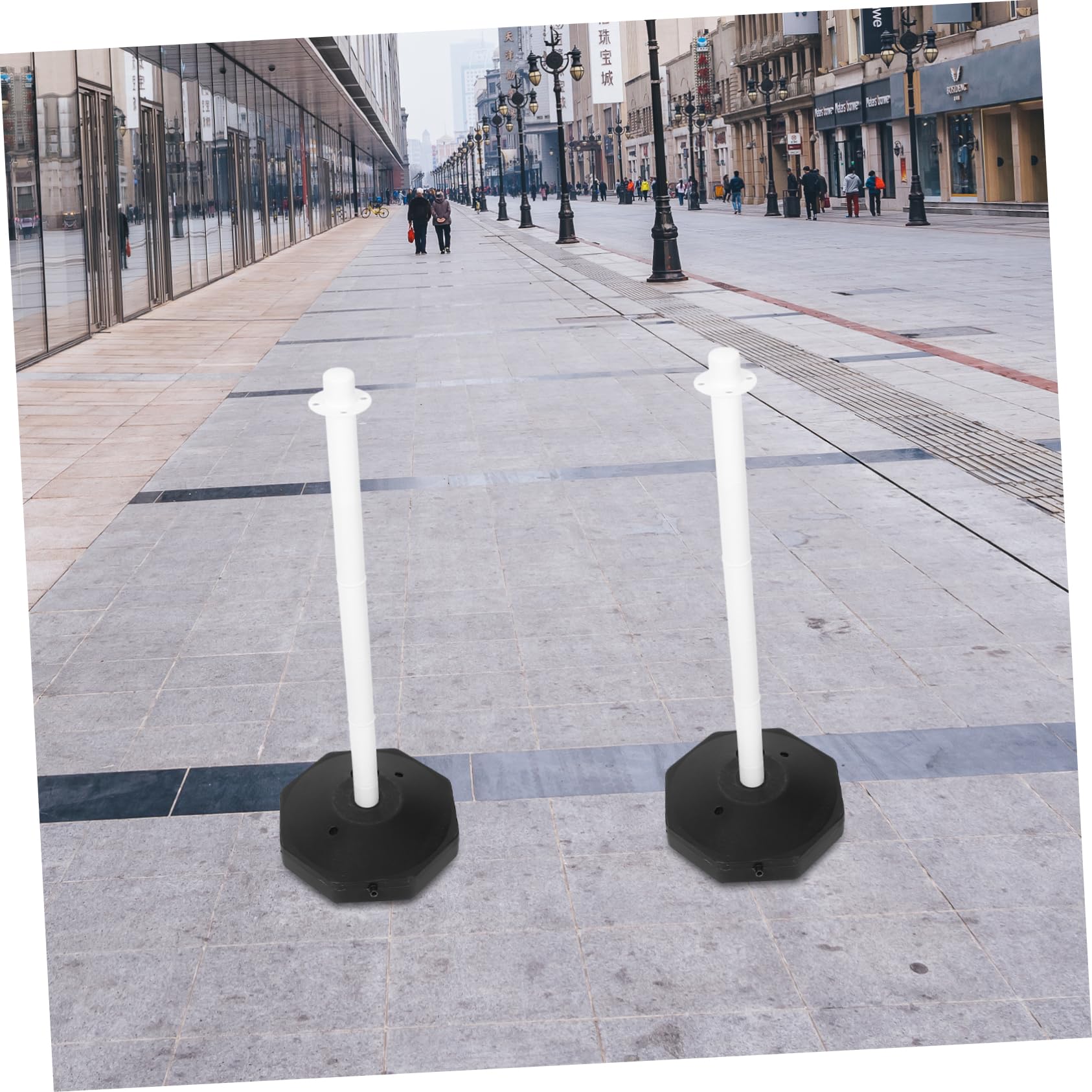 Unomor Cone Post Delineator Post Base Traffic Control Driveway Security High Visibility