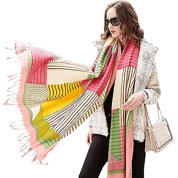 小物 ARTS&SCIENCE big tassel showl cashmere DANA XU Luxury 100% Pure Wool Oversized Extra Large Warm