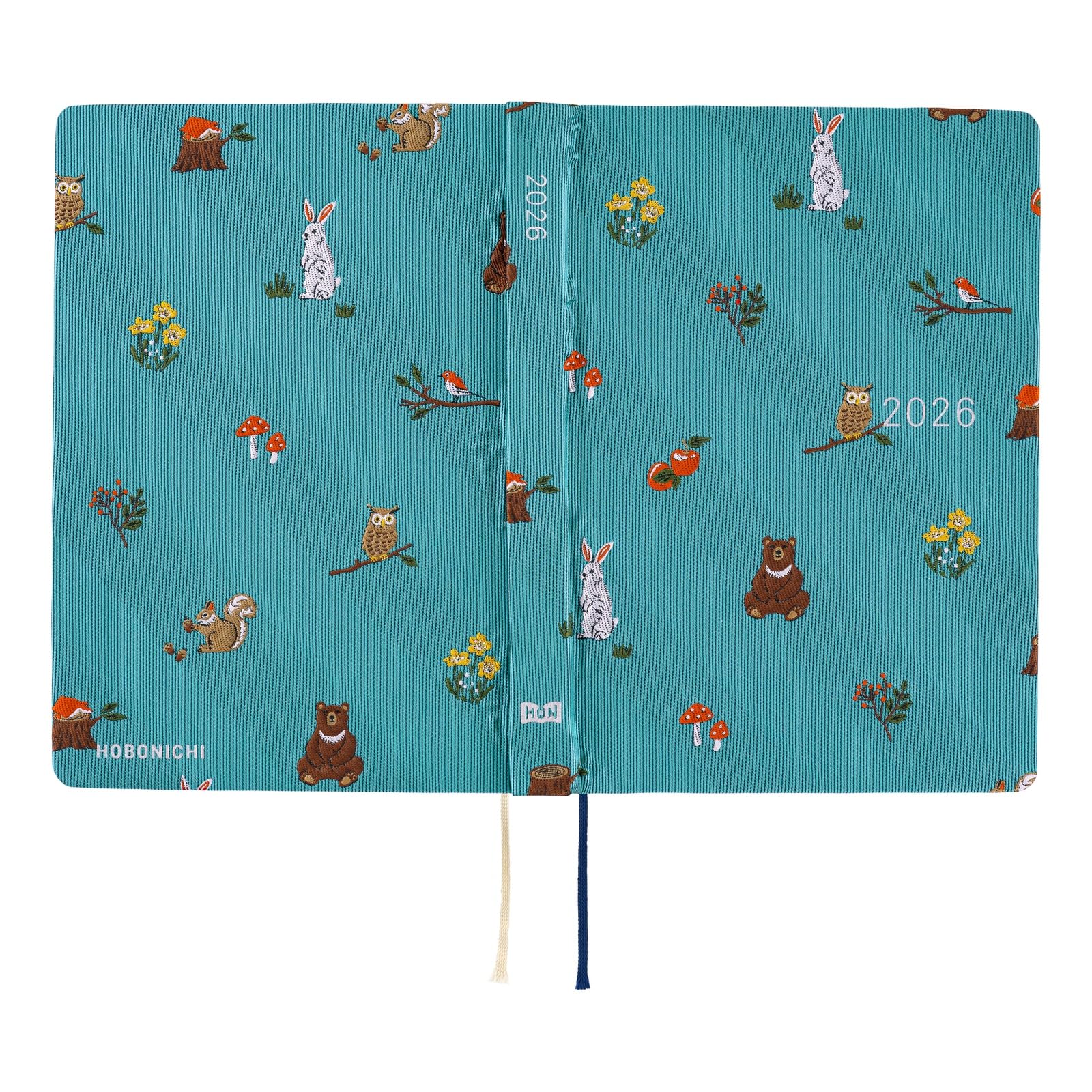 Amazon.co.jp: ほぼ日手帳 2026 HON タイ&チーフ/in the forest [A6/1