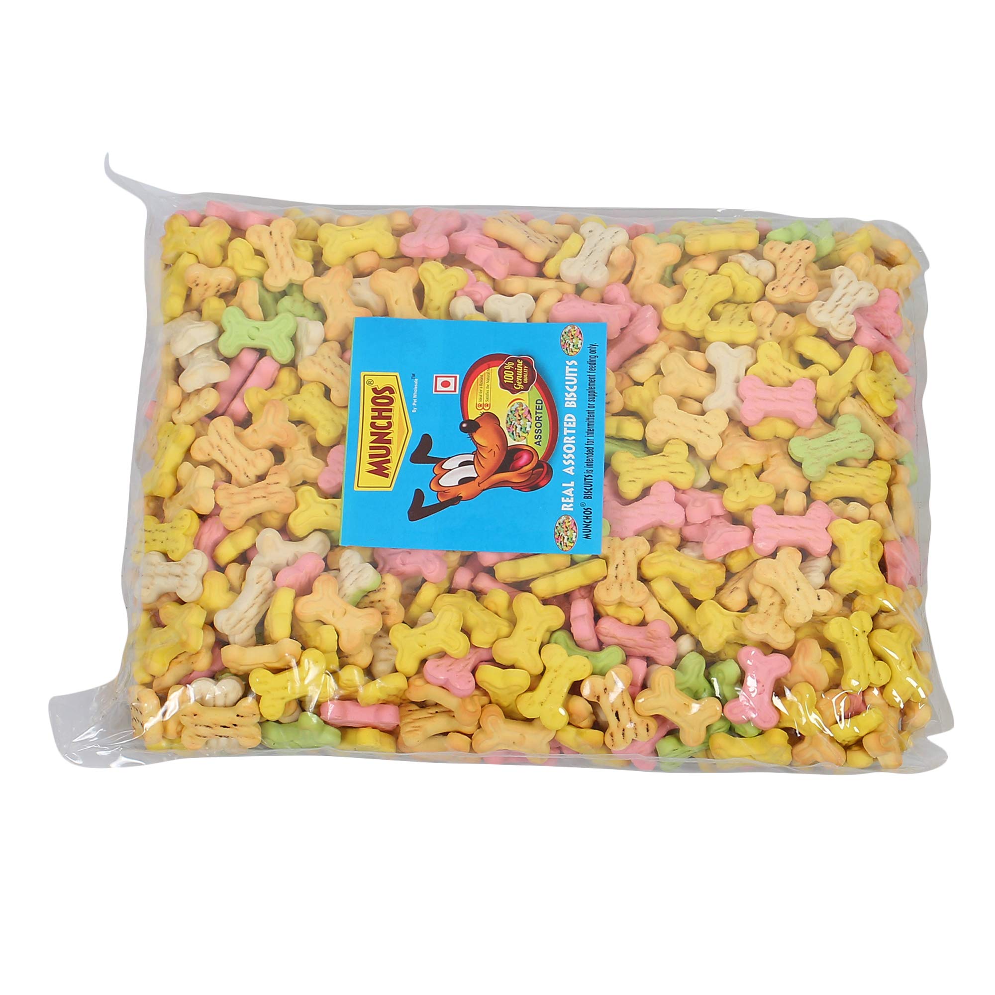 MUNCHOS Assorted Flavor Freshly Baked Cookies for Puppies, 1 kg 1