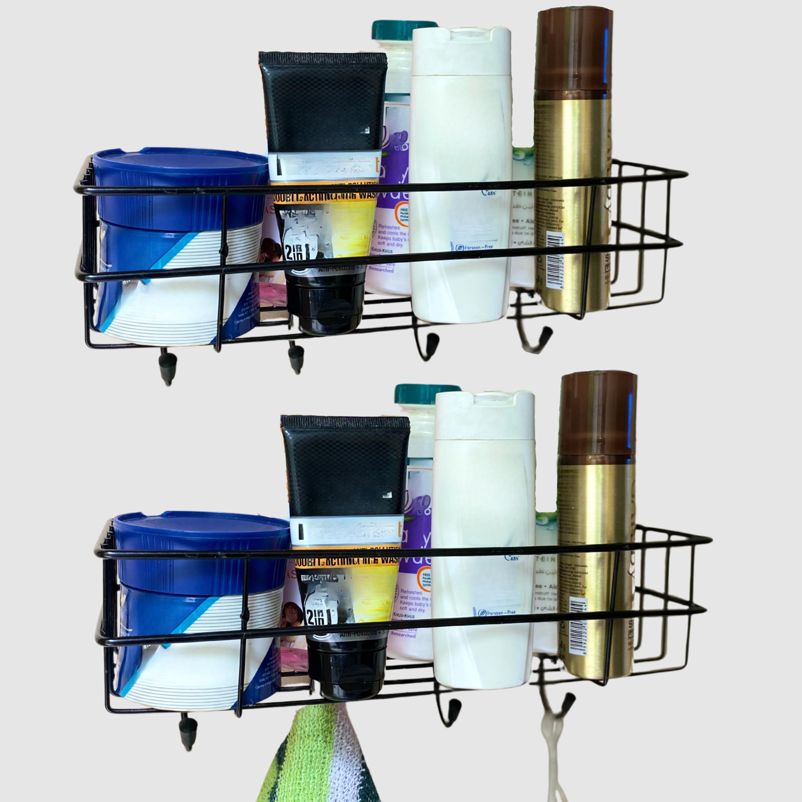 See full amazon price history chart for BASIC FIX self Adhesive Bathroom Shelf Pack of 2, Wall Rack Shelf for Bathroom and Kitchen, Bathroom Accessories, Bathroom Shelf for Wall, Bathroom Organiser, Towel Holder - Pack of 2 BASIC FIX self Adhesive Bathroom Shelf Pack of 2, Wall Rack Shelf for Bathroom and Kitchen, Bathroom Accessories, Bathroom Shelf for Wall, Bathroom Organiser, Towel Holder - Pack of 2 (B0D77NXWF8) Amazon Price History, Amazon Price Tracker