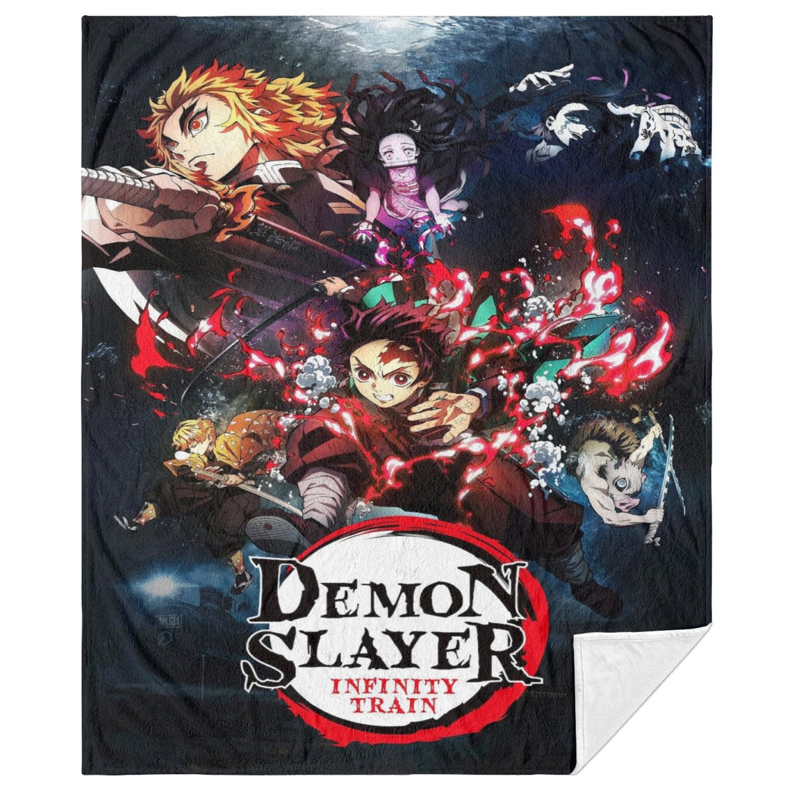 HNKFCG Anime Blanket Cartoon Microfiber Ultra Soft Fuzzy Flannel Cute Throw Blanket For Couch Bed Living Room Comfortable Warm Lightweight Gifts For Kids All Season 130x100cm