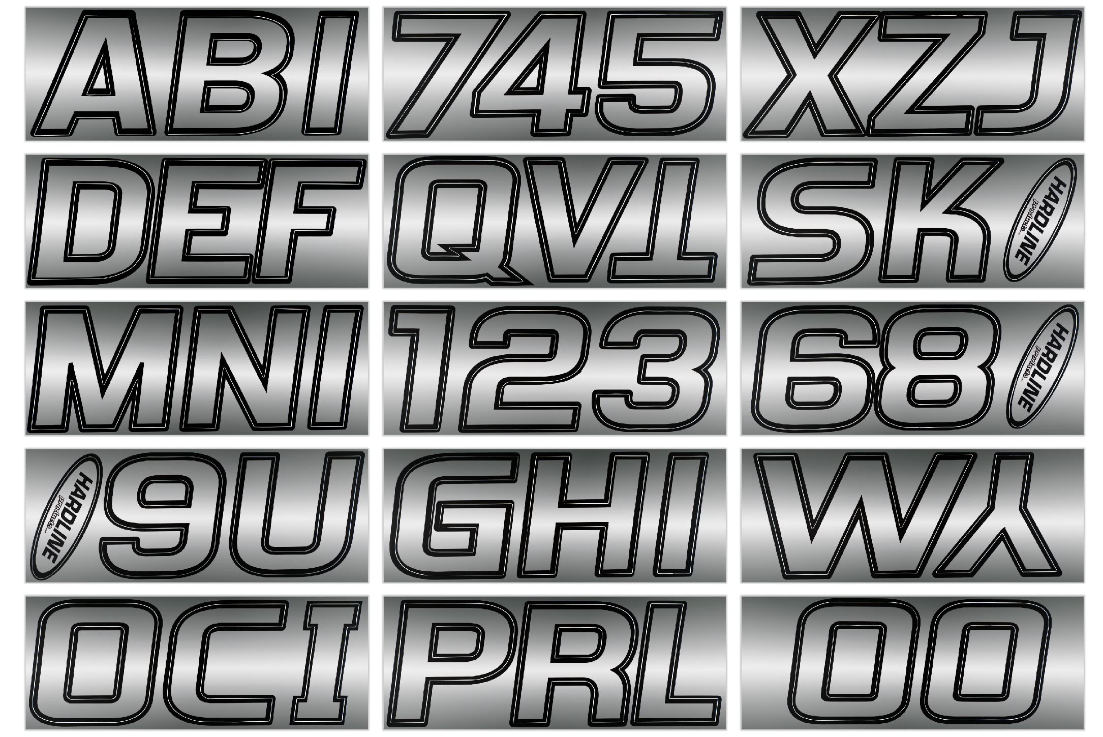 Photo 1 of Hardline Products CHBLK700 Series 700 Factory Matched 3-Inch Chrome/Black