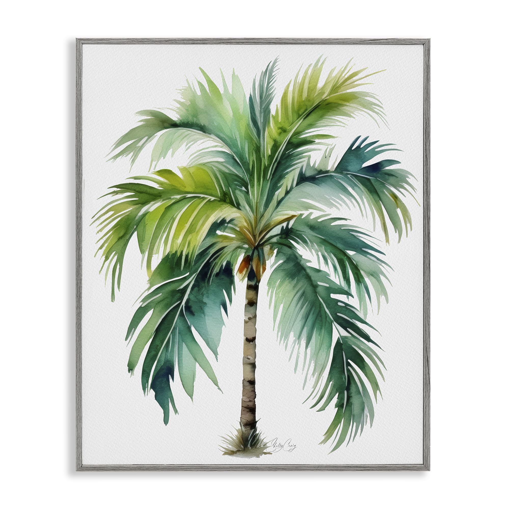 'Lagoon Majesty Palm'| Framed Giclee Art
