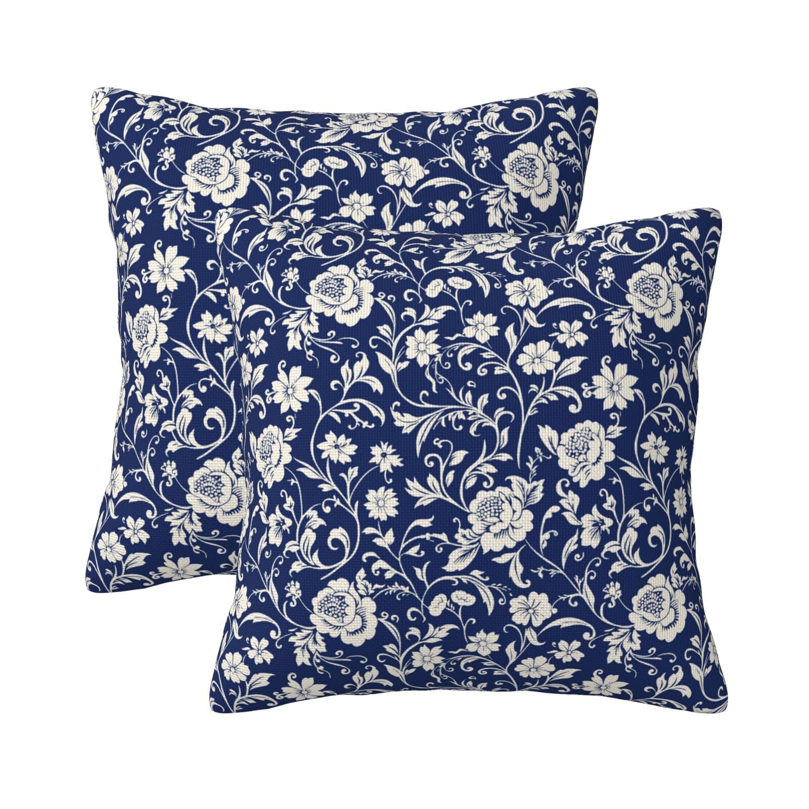 Housse de coussin Faith 45x45 cm style campagne lot de 2