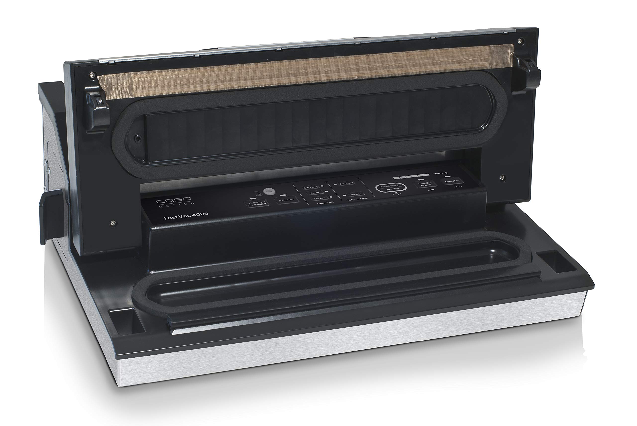 CASO 1405-4000 Commercial Machine d'emballage sous vide, épaisseur (F. vide alimentaire mou), sacs et rouleaux jusqu'à 40 cm de largeur réglable et forte Pompe à vide 20 L/minute