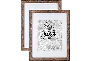 Rustic Brown 11x14 Floating Frame Set by Califortree