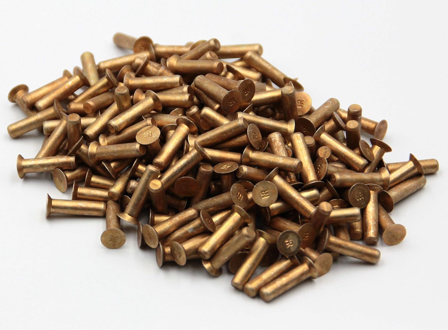 1/8" Countersunk Solid Aluminum Rivets, 1/2" Long, 1/8 Lb. Pack of 160