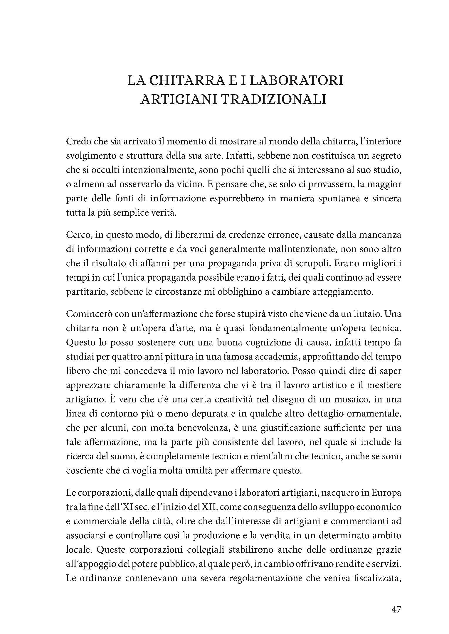 Chitarre Ramirez. La storia