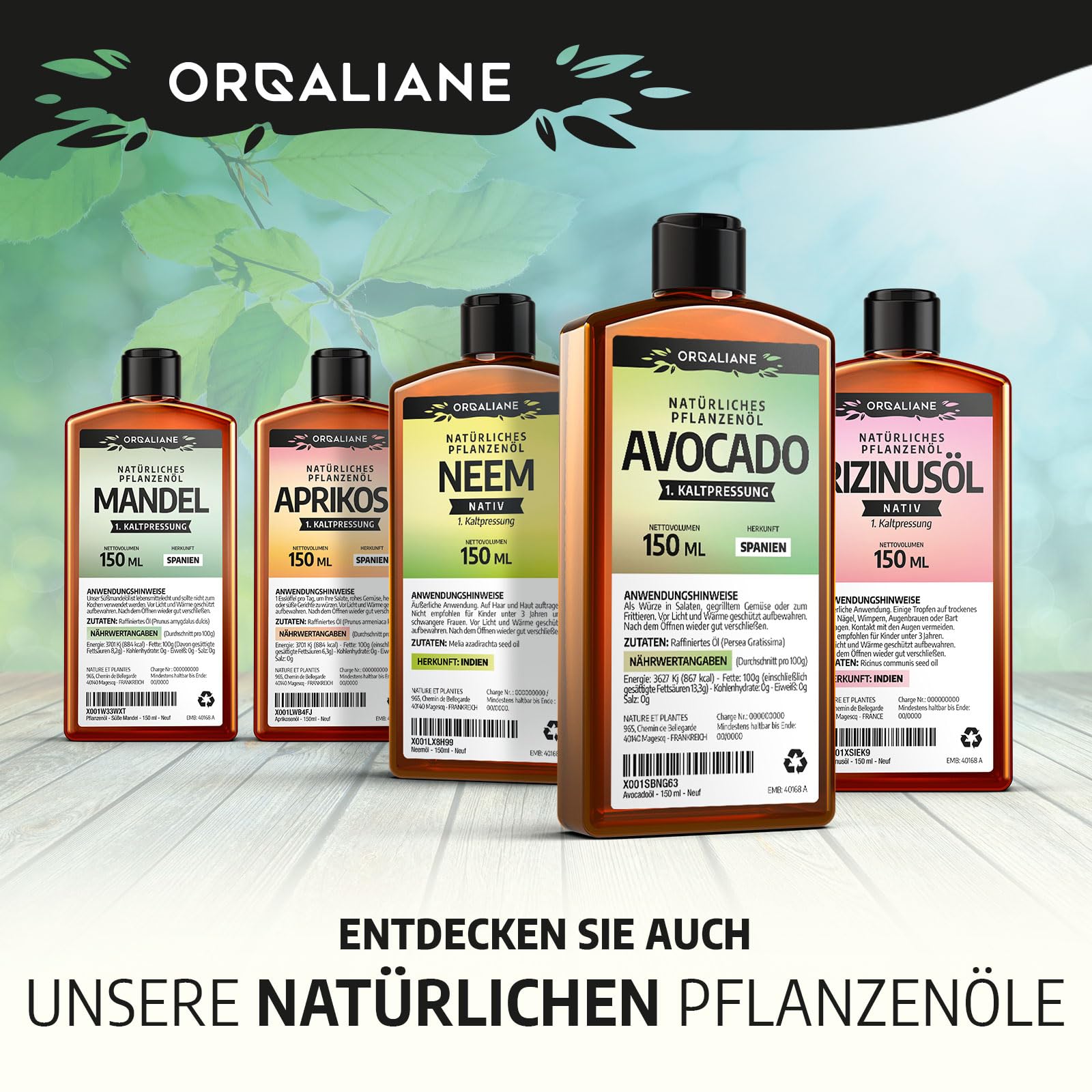 Pflanzliches Glycerin – 1L / 1,25kg