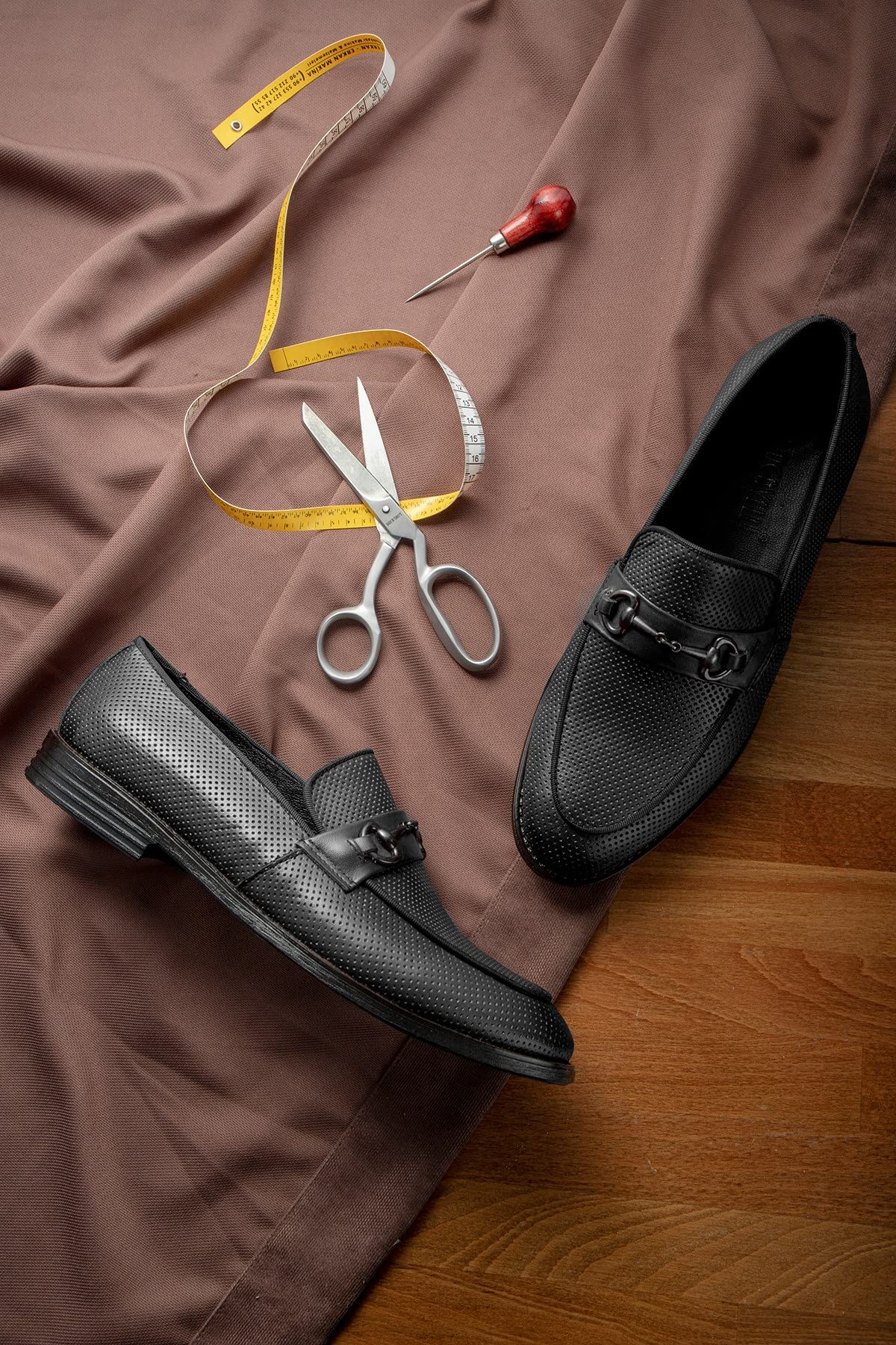 Ducavelli Ancora klasyczne buty męskie z prawdziwej skóry, klasyczne buty, czarny, 40 EU