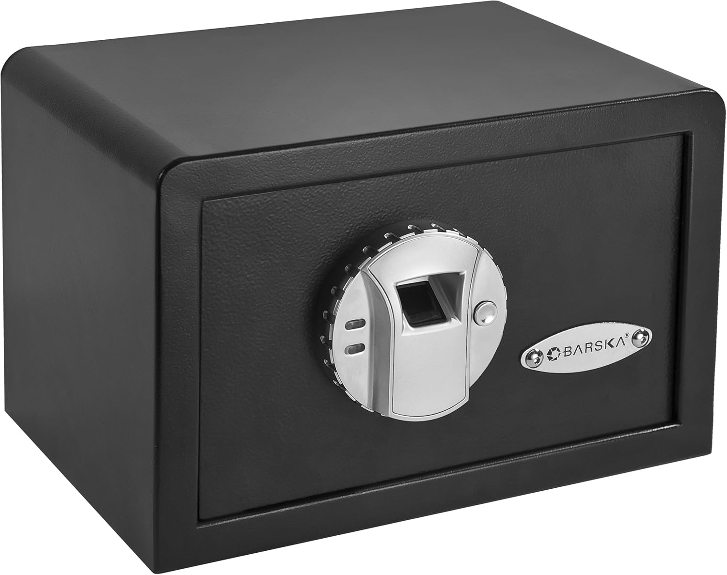 BARSKA Compact Biometric Fingerprint Safety Secure Lock Cupboard 11.8 in x 7.8 in x 7.8 in