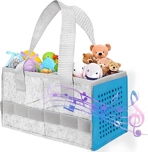 Estuche de transporte para caja de tonies para niños bolsa de almacenamiento para caja de tonies y figuras funda de tela de fieltro para juego de