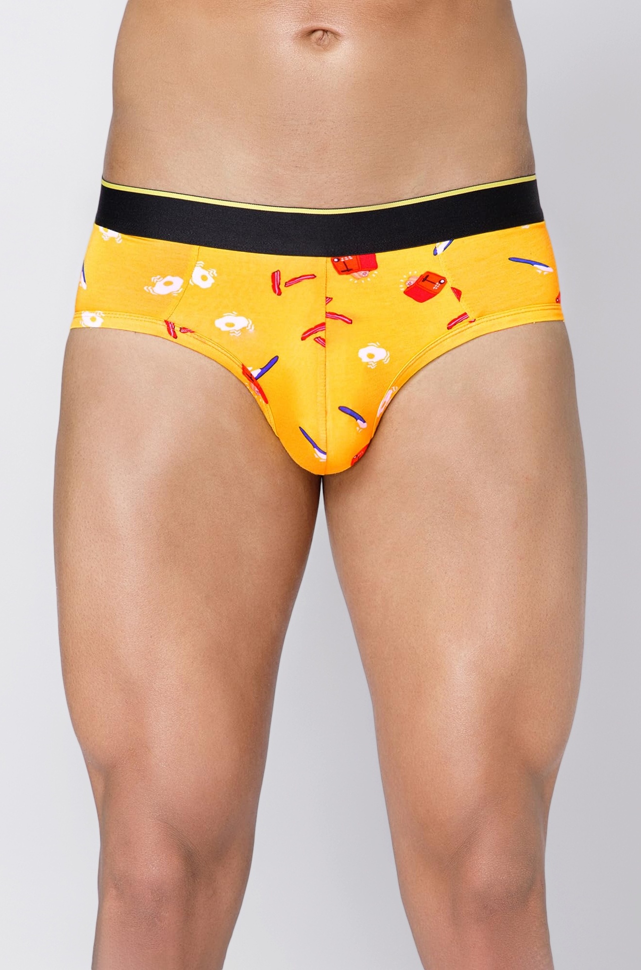 Printed Micro Modal Briefs Underwear for Men, Featured On Shark Tank, Moisture-Wicking, Stylish Patterns, Lightweight, Breathable, for Everyday Wear, All-Day Comfort