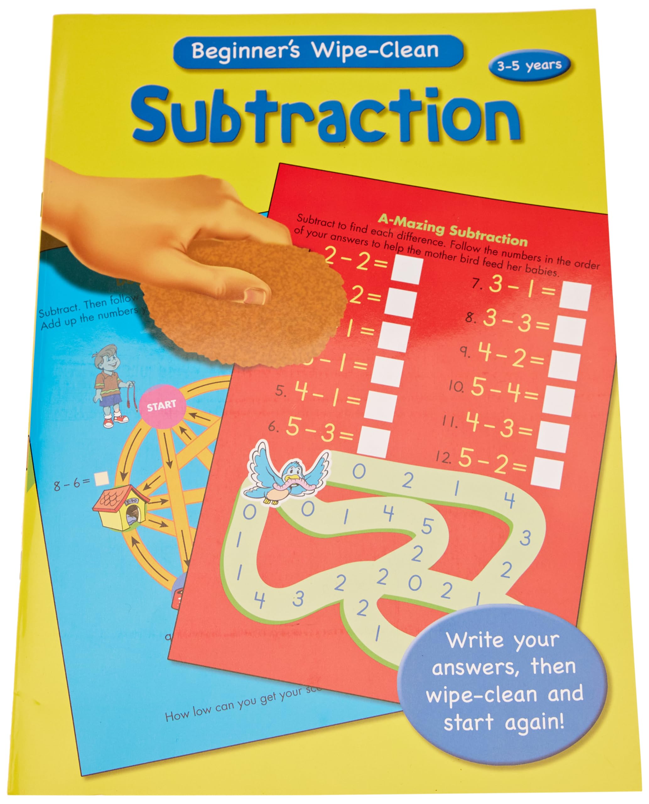Party Lanes Multiplication Book (ages 5-7) - from Wipe Clean Maths Series