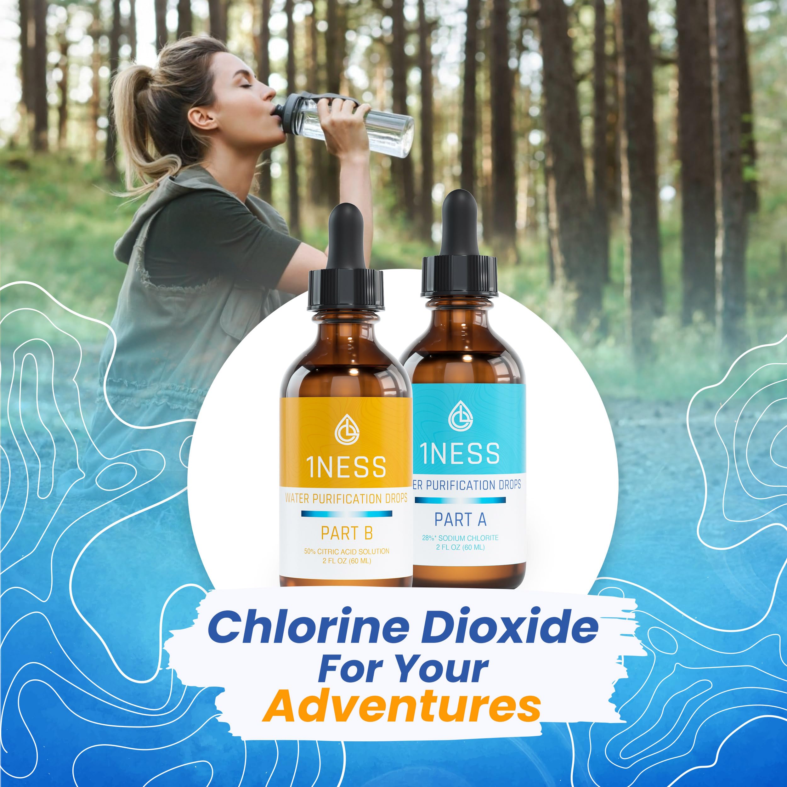 Chlorine Dioxide Water Treatment Kit
