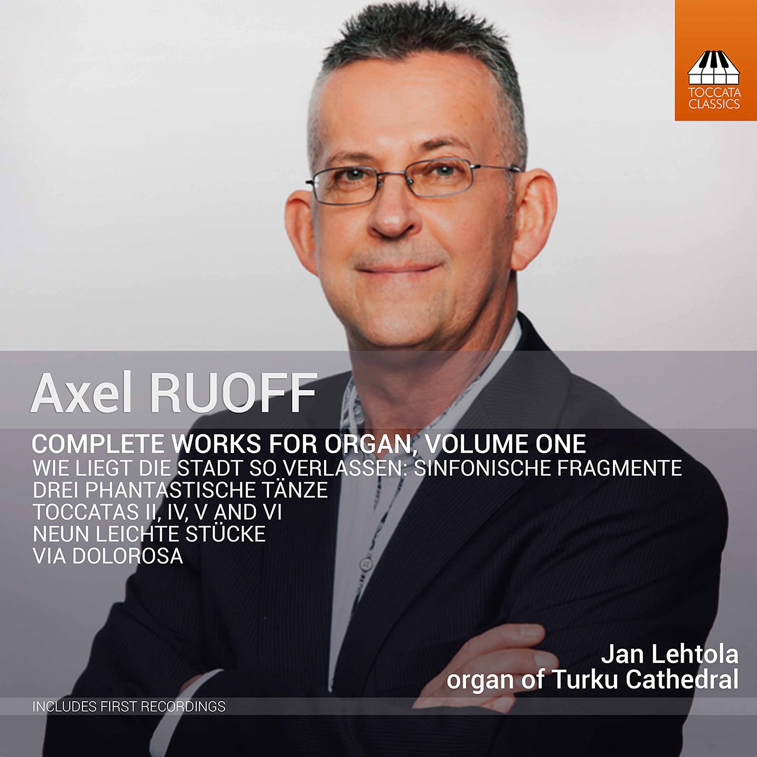 TOCC0567 Jay Lehtola Ruoff: Works For Organ, Volume 1 CD TOCC0567 NEW