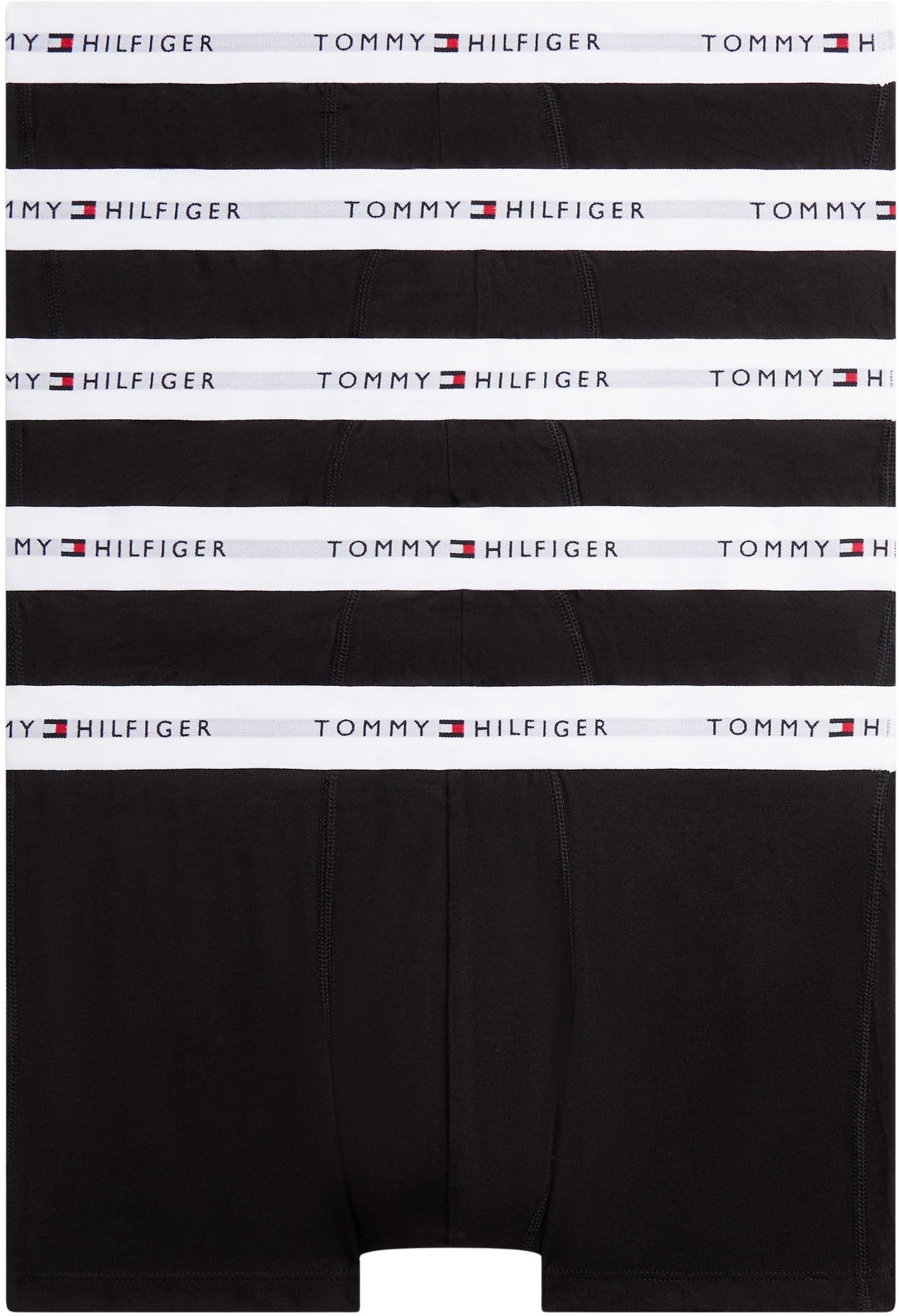 Tommy Hilfiger Men's 5P Trunk UM0UM03907 Trunk, Multi (Black/Black/Black/Black), S
