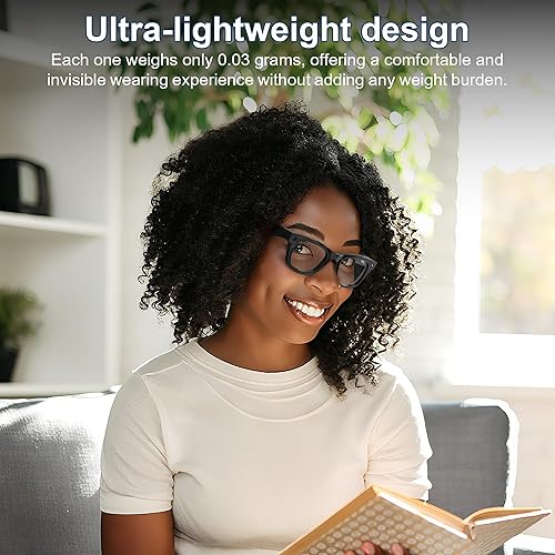 Miniatura 4 de 12 calcomanías de bloqueo de luz LED compatibles con Ray-Ban Meta WayfarerSkylerHeadliner y Oakley Meta HSTN accesorios para lentes inteligentes,