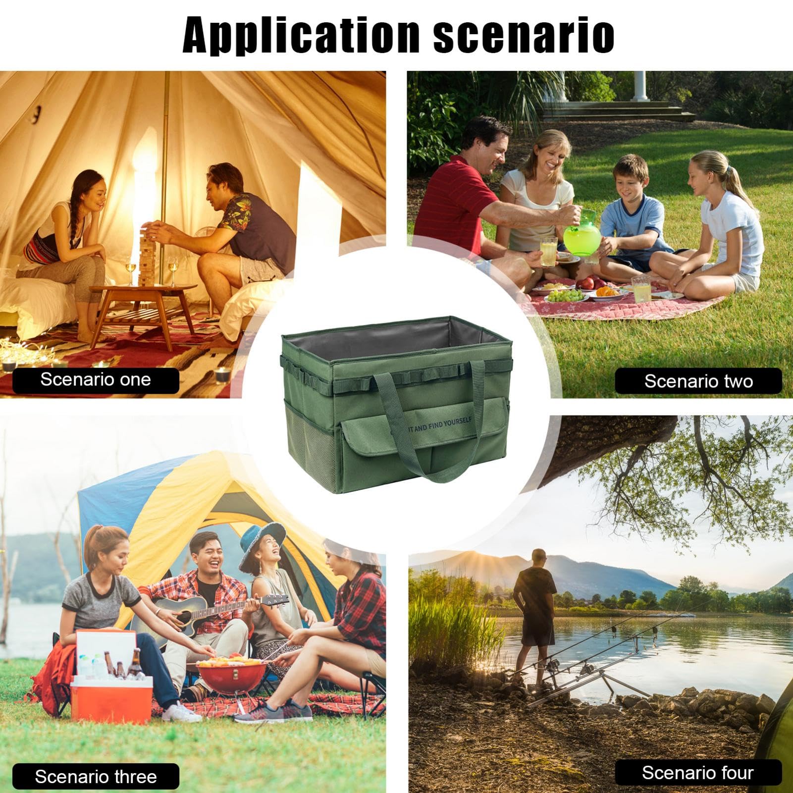 Contenedores De Almacenamiento Para Acampar,Bolsa De Almacenamiento Para