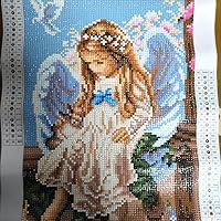 Amazon.co.jp: 5dダイヤモンドアート 天使少女 5D ダイヤモンド塗装