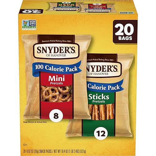 Miniatura 11 de Snyder's of Hanover Snaps Pretzels, 10 unidades de 0.92 onzas