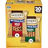 Snyder's of Hanover Variety Pack Pretzels, 20 Count 0.92 Oz