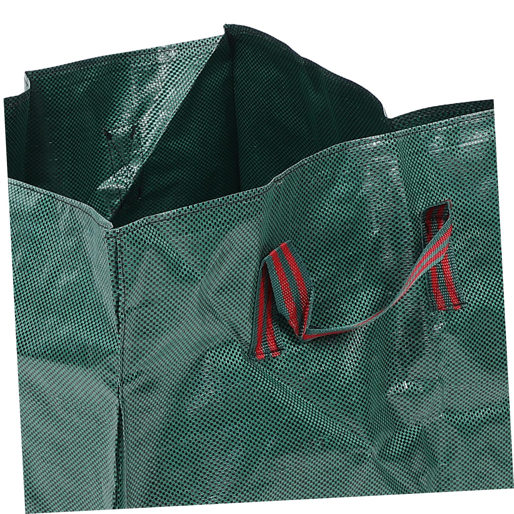 UKCOCO 2pezzi Sacco da Giardino in Pp Manici Grande Sacco per Raccolta delle Foglie Contenitore Portatile per Foglie Cadute per Spazzatrici da Giardinaggio e Smaltimento Rifiuti