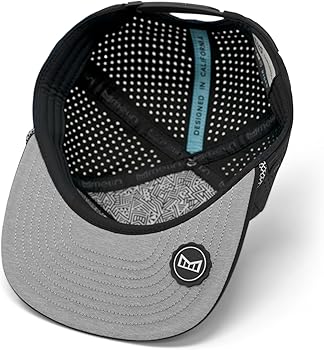 melin Coronado Brick Hydro, Black, Men's Rope Hat, Water-Resistant