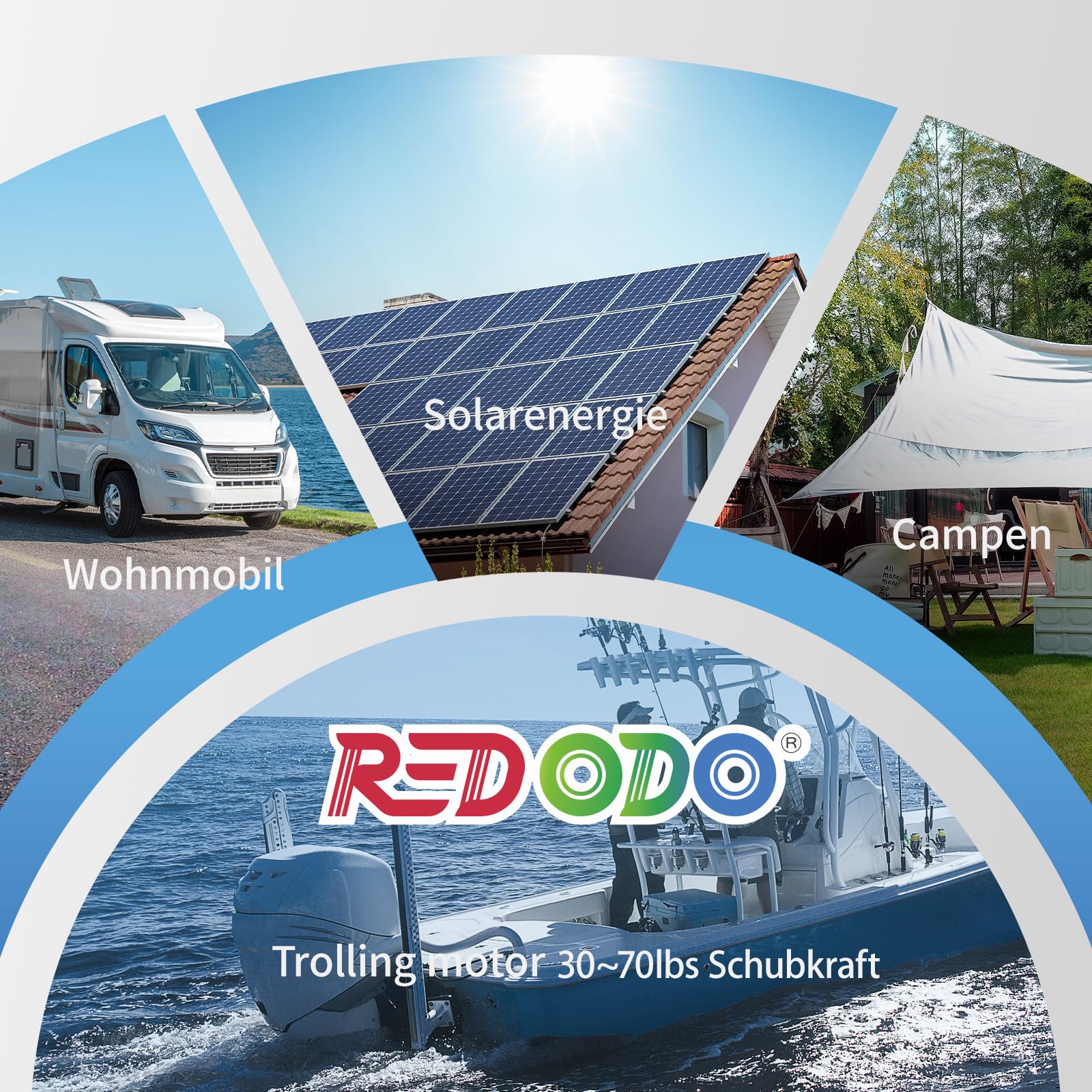 Redodo 12,8 V 100 Ah Low Temp Cut-Off LiFePO4 Deep Cycle akumulator o mocy 1280 W, wbudowany akumulator litowy 100 A BMS, 4000+ cykli ponownego ładowania, idealny do silników trollingowych, systemów