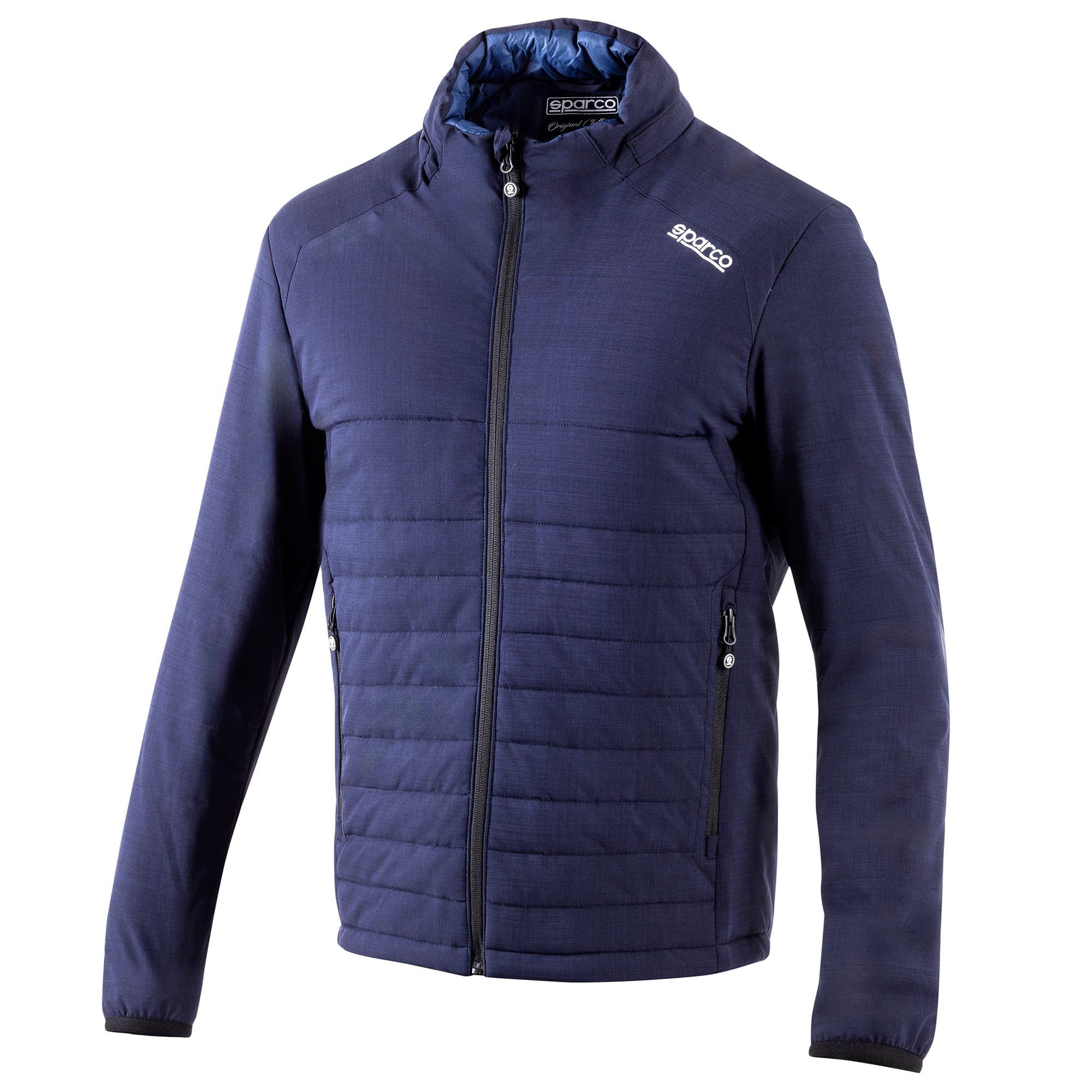 Veste de mécanique Sparco softshell bleu imperméable isolation S
