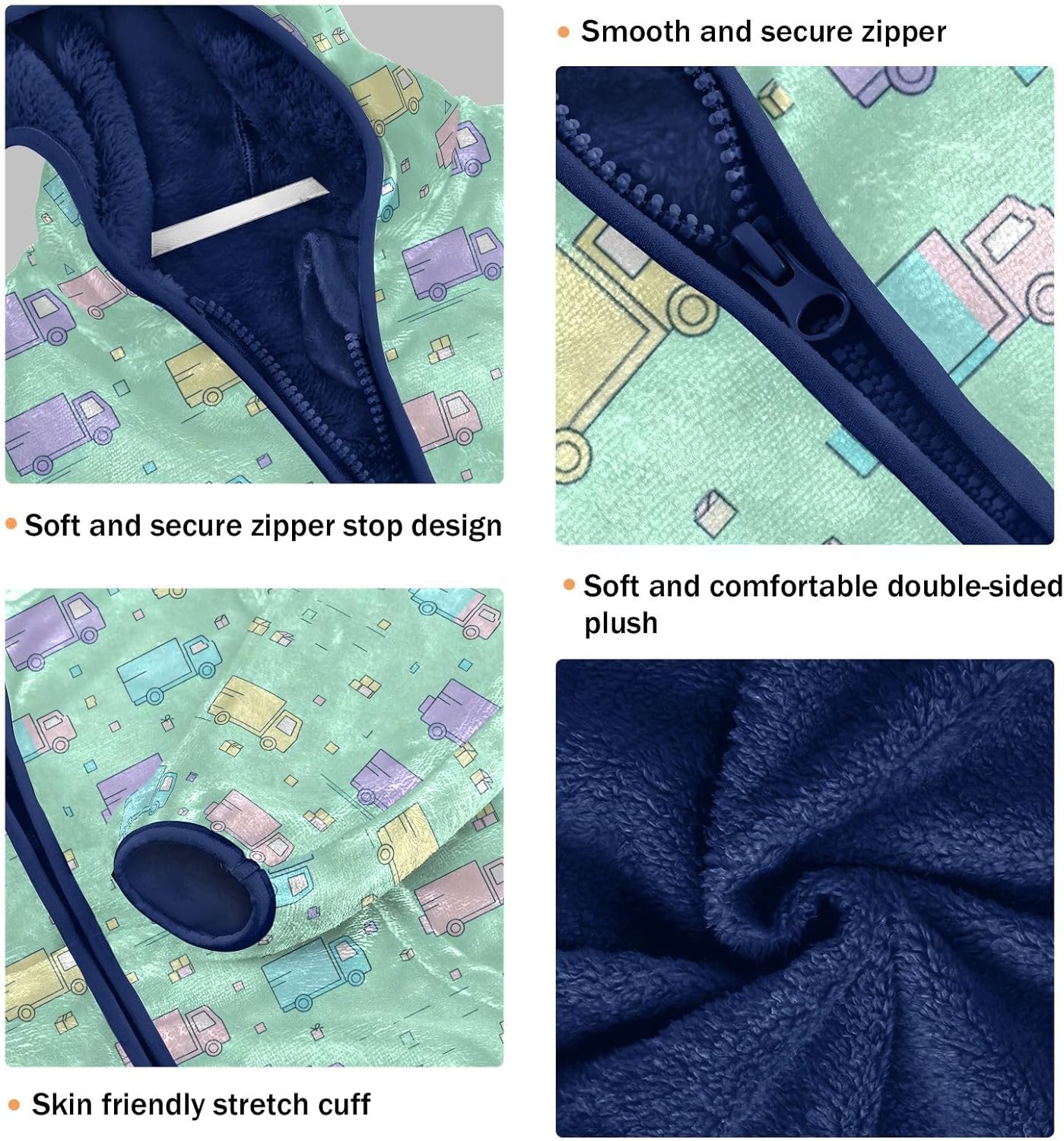 GuoChe Toddler Soft Jackets Outerwear Jackets & Coats Navy Blue Trendy Baby Boys Clothes 3T