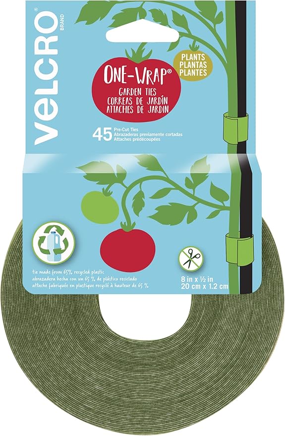 VELCRO Brand VEL30088AMS Garden PreCut 45pcs ONEWRAP