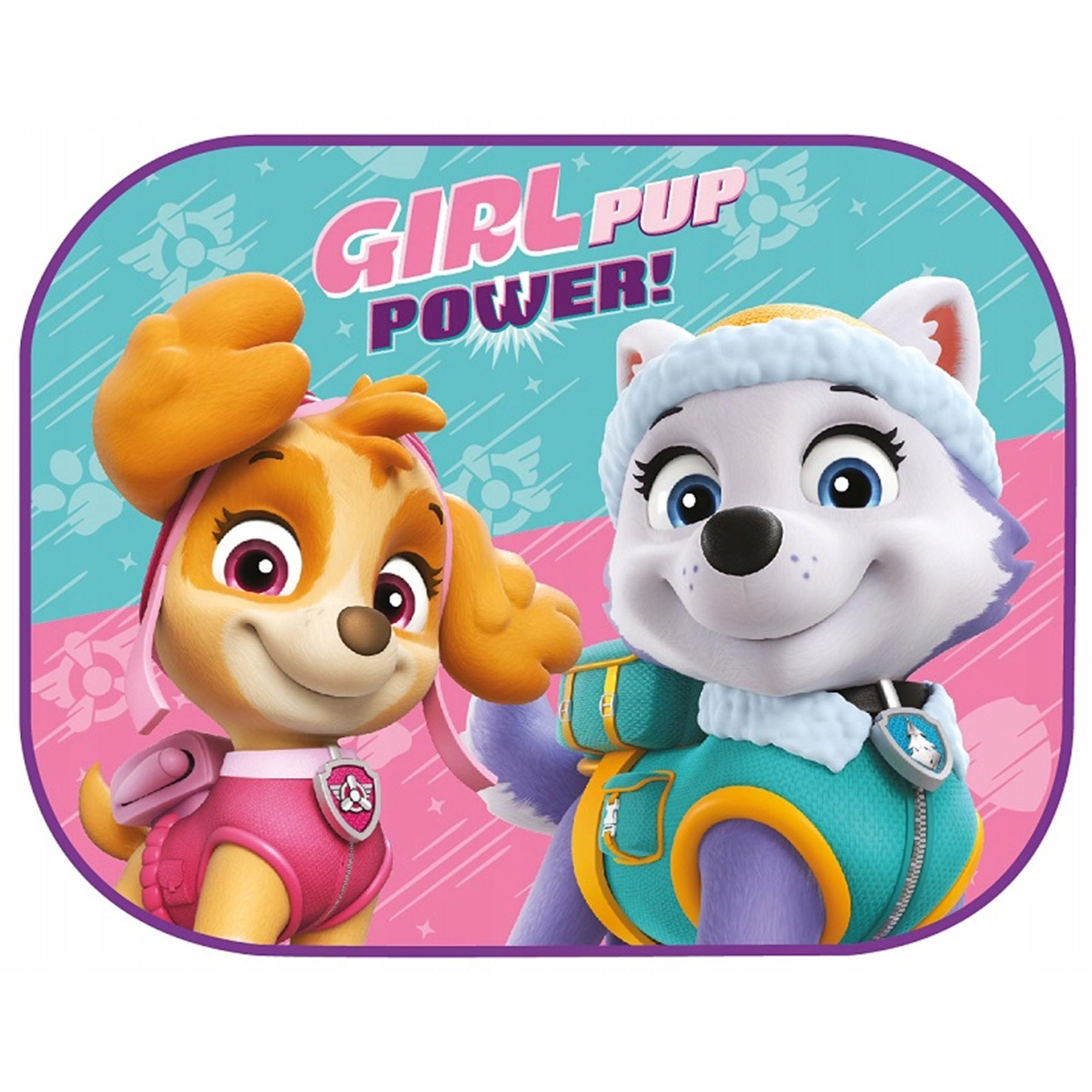Paw Patrol Sunshades for car girls, for children 2 pieces 44x35 cm (Pink) - Image 4