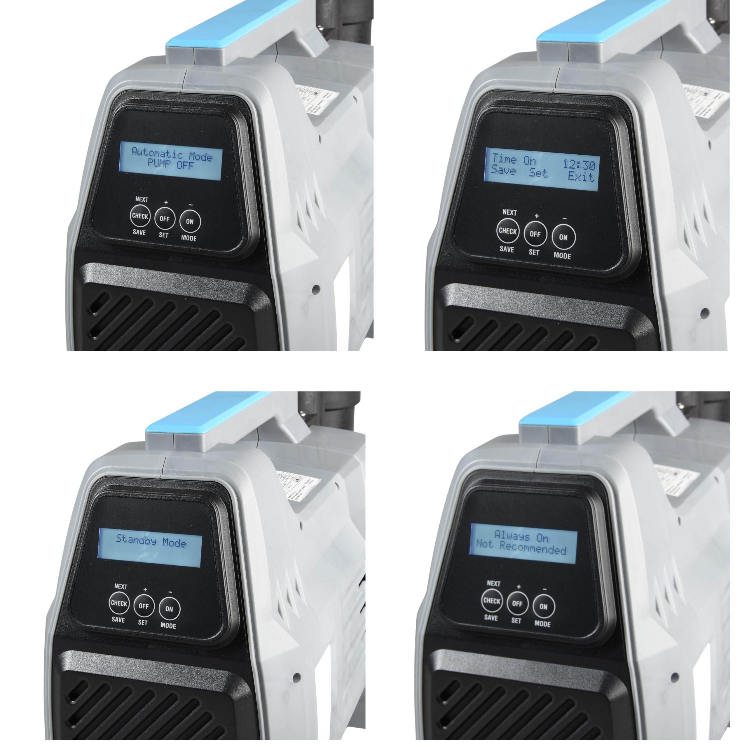 Gartenpumpe HANDY 5000 AUTO (1300 W, 5100 l/h, 50 m Förderhöhe, 5 bar) - Intelligente Wasserpumpe mit automatischer Steuerung - mit Vorfilter, LC-Display mit Timer - Gartenbewässerung & Rasensprenger