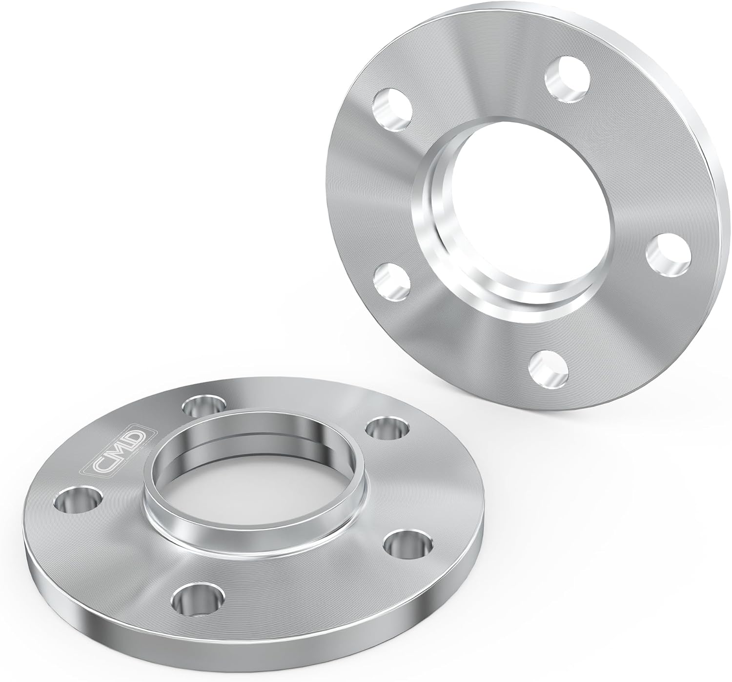 5x114.3 5x4.5 Wheel Spacers 5mm/0.2''-Hubcentric 67.1mm Bore | M12x1.5 Studs |Compatible with Hyundai Genesis/Elantra/Sonata | Mazda 3/CX-5 | Kia Soul/Optima |4PCS Black | 6061-T6 Forged