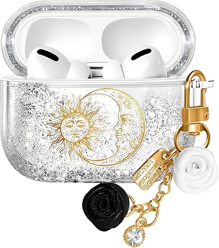 Kokaaee Funda para Airpod Pro bonita para niñas, Star Moon Kokaaee Funda para Airpod Pro bonita para niñas, Star Moon