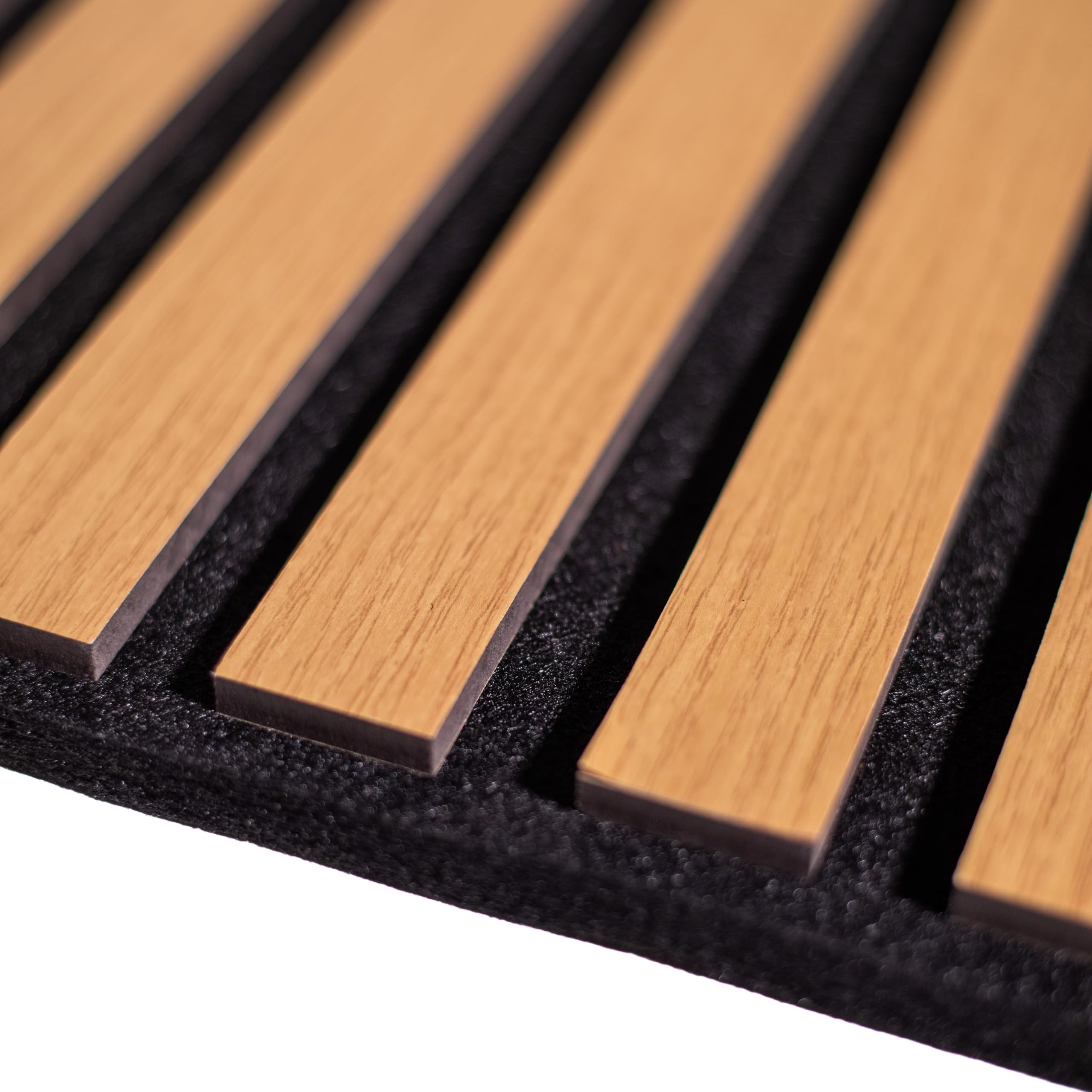 StickersLab - Pannello Acustico Fonoassorbente per Controsoffitto a Doghe Ignifugo B-s2 - Confezione 3 pz. (Antracite)