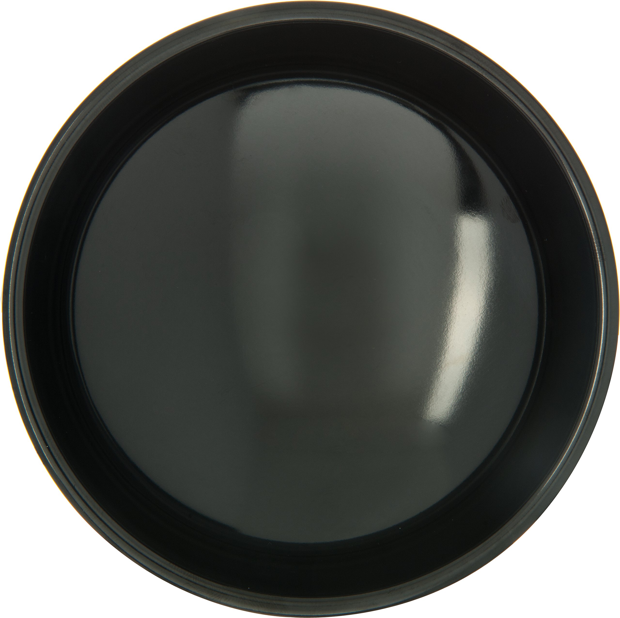 Carlisle 087803 Melamine Molcajete Ramekin, 8 oz Capacidad, Negro (Caja de 48)