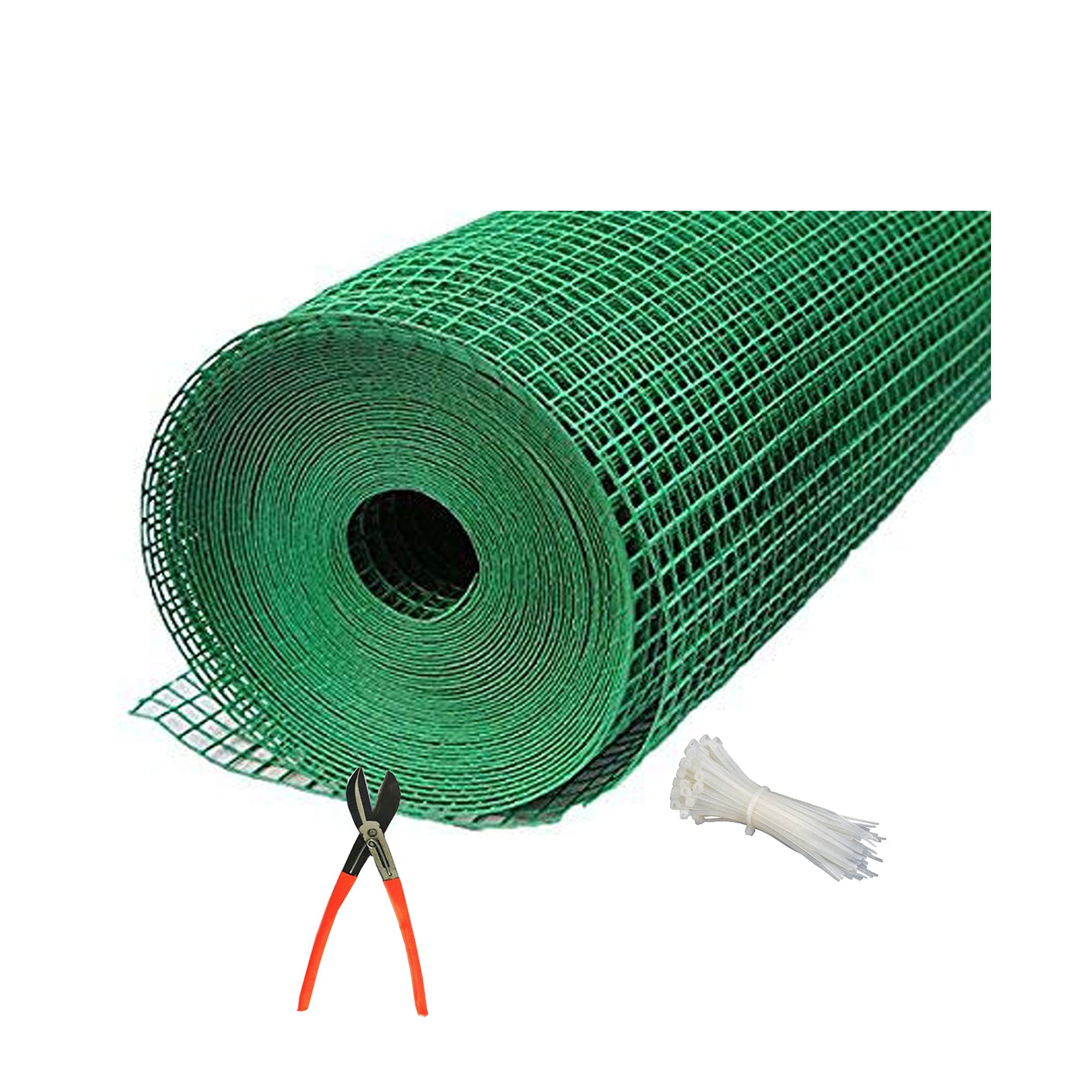 UR LITTLE SHOP PVC Coated Weld Wire Garden Fencing Iron net with12MM Anti Bird 5feet/10feet Netting Uv Stablized with 6 Months Guarantee Free 1 Cutter,100 PVC Wire Tags (B07XLP2DX4) Amazon Price History, Amazon Price Tracker