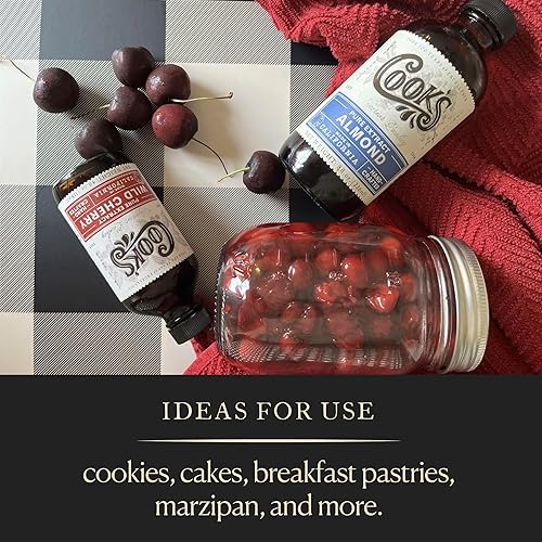 Miniatura 4 de Cook's, Extracto de almendra pura para hornear, cocinar y mezclología, extracto aromatizante de almendra libre de alérgenos, 4 onzas