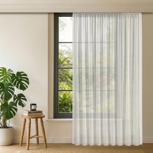 Gauze Fabric Design L ks  peksi Dokulu Bambu K r maz  t  Gerektirmez Ekru 100x200 Normal Pile 1 x 2.5 Y KSEK KAL TEL  T L PERDE