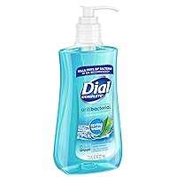 Vista 7 de Dial Jabón líquido antibacteriano para manos agua de manantial, 7.5 onzas, azul, 12